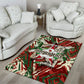 Burundi Independence Day Area Rug 1st July 1962 Distressed Grunge Flag Art - Broken Chains And Freedom Star