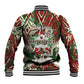 Burundi Independence Day Baseball Jacket 1st July 1962 Distressed Grunge Flag Art - Broken Chains And Freedom Star