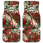 Burundi Independence Day Car Mats 1st July 1962 Distressed Grunge Flag Art - Broken Chains And Freedom Star
