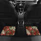 Burundi Independence Day Car Mats 1st July 1962 Distressed Grunge Flag Art - Broken Chains And Freedom Star