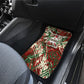 Burundi Independence Day Car Mats 1st July 1962 Distressed Grunge Flag Art - Broken Chains And Freedom Star