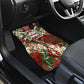 Burundi Independence Day Car Mats 1st July 1962 Distressed Grunge Flag Art - Broken Chains And Freedom Star