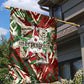 Burundi Independence Day Garden Flag 1st July 1962 Distressed Grunge Flag Art - Broken Chains And Freedom Star