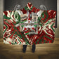 Burundi Independence Day Hooded Blanket 1st July 1962 Distressed Grunge Flag Art - Broken Chains And Freedom Star