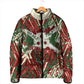 Burundi Independence Day Padded Jacket 1st July 1962 Distressed Grunge Flag Art - Broken Chains And Freedom Star
