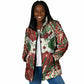 Burundi Independence Day Padded Jacket 1st July 1962 Distressed Grunge Flag Art - Broken Chains And Freedom Star