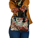 Burundi Independence Day Shoulder Handbag 1st July 1962 Distressed Grunge Flag Art - Broken Chains And Freedom Star