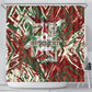 Burundi Independence Day Shower Curtain 1st July 1962 Distressed Grunge Flag Art - Broken Chains And Freedom Star