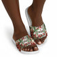 Burundi Independence Day Slide Sandals 1st July 1962 Distressed Grunge Flag Art - Broken Chains And Freedom Star