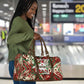 Burundi Independence Day Travel Bag 1st July 1962 Distressed Grunge Flag Art - Broken Chains And Freedom Star