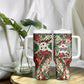Burundi Independence Day Tumbler With Handle 1st July 1962 Distressed Grunge Flag Art - Broken Chains And Freedom Star