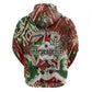 Burundi Independence Day Zip Hoodie 1st July 1962 Distressed Grunge Flag Art - Broken Chains And Freedom Star