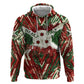 Burundi Independence Day Zip Hoodie 1st July 1962 Distressed Grunge Flag Art - Broken Chains And Freedom Star
