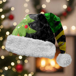 Zimbabwe Christmas Santa Hat Flag Colors Xmas Tree and Holiday - African Pride