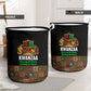 Kwanzaa Honoring The Roots Laundry Basket Pan African Kinara Unity Traditional Tribal Art