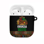 Kwanzaa Honoring The Roots AirPods Case Pan African Kinara Unity Traditional Tribal Art
