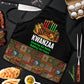 Kwanzaa Honoring The Roots Apron Pan African Kinara Unity Traditional Tribal Art