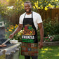 Kwanzaa Honoring The Roots Apron Pan African Kinara Unity Traditional Tribal Art