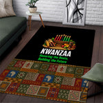 Kwanzaa Honoring The Roots Area Rug Pan African Kinara Unity Traditional Tribal Art