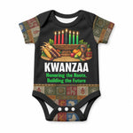 Kwanzaa Honoring The Roots Baby Onesie Pan African Kinara Unity Traditional Tribal Art