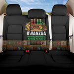 Kwanzaa Honoring The Roots Back Car Seat Cover Pan African Kinara Unity Traditional Tribal Art