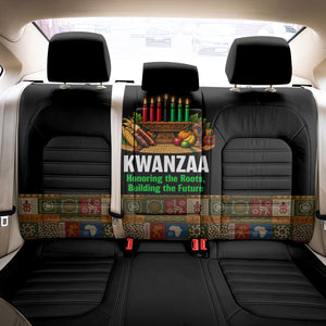 Kwanzaa Honoring The Roots Back Car Seat Cover Pan African Kinara Unity Traditional Tribal Art