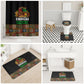 Kwanzaa Honoring The Roots Bathroom Set Pan African Kinara Unity Traditional Tribal Art