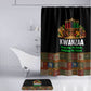 Kwanzaa Honoring The Roots Bathroom Set Pan African Kinara Unity Traditional Tribal Art