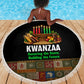 Kwanzaa Honoring The Roots Beach Blanket Pan African Kinara Unity Traditional Tribal Art