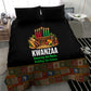 Kwanzaa Honoring The Roots Bedding Set Pan African Kinara Unity Traditional Tribal Art