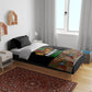 Kwanzaa Honoring The Roots Bedding Set Pan African Kinara Unity Traditional Tribal Art
