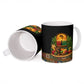 Kwanzaa Honoring The Roots Ceramic Mug Pan African Kinara Unity Traditional Tribal Art