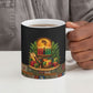 Kwanzaa Honoring The Roots Ceramic Mug Pan African Kinara Unity Traditional Tribal Art
