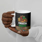 Kwanzaa Honoring The Roots Ceramic Mug Pan African Kinara Unity Traditional Tribal Art