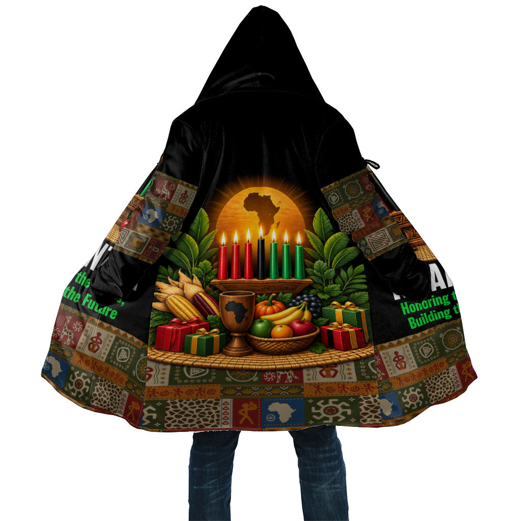 Kwanzaa Honoring The Roots Cloak Pan African Kinara Unity Traditional Tribal Art