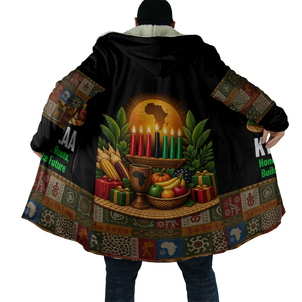 Kwanzaa Honoring The Roots Cloak Pan African Kinara Unity Traditional Tribal Art
