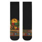 Kwanzaa Honoring The Roots Crew Socks Pan African Kinara Unity Traditional Tribal Art