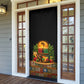 Kwanzaa Honoring The Roots Door Cover Pan African Kinara Unity Traditional Tribal Art