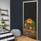 Kwanzaa Honoring The Roots Door Cover Pan African Kinara Unity Traditional Tribal Art