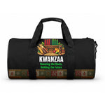 Kwanzaa Honoring The Roots Duffle Bag Pan African Kinara Unity Traditional Tribal Art