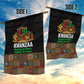 Kwanzaa Honoring The Roots Garden Flag Pan African Kinara Unity Traditional Tribal Art