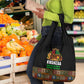 Kwanzaa Honoring The Roots Grocery Bag Pan African Kinara Unity Traditional Tribal Art