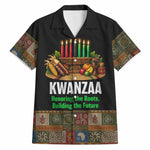 Kwanzaa Honoring The Roots Hawaiian Shirt Pan African Kinara Unity Traditional Tribal Art