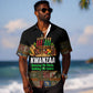 Kwanzaa Honoring The Roots Hawaiian Shirt Pan African Kinara Unity Traditional Tribal Art
