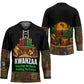 Kwanzaa Honoring The Roots Hockey Jersey Pan African Kinara Unity Traditional Tribal Art