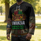 Kwanzaa Honoring The Roots Hockey Jersey Pan African Kinara Unity Traditional Tribal Art
