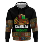Kwanzaa Honoring The Roots Hoodie Pan African Kinara Unity Traditional Tribal Art