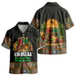 Kwanzaa Honoring The Roots Kid Hawaiian Shirt Pan African Kinara Unity Traditional Tribal Art