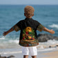 Kwanzaa Honoring The Roots Kid Hawaiian Shirt Pan African Kinara Unity Traditional Tribal Art