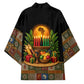 Kwanzaa Honoring The Roots Kimono Pan African Kinara Unity Traditional Tribal Art